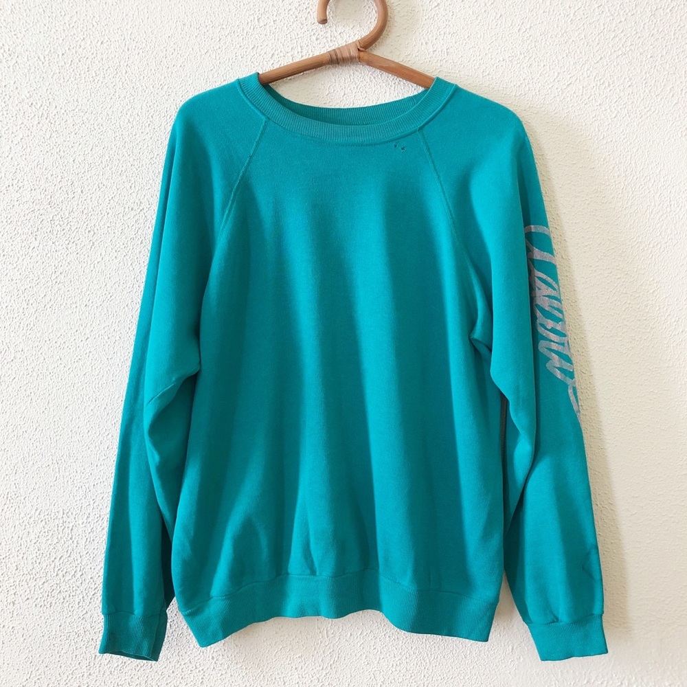 Vintage Distressed Graphic Sweatshirt S/M - Picture 1 of 3